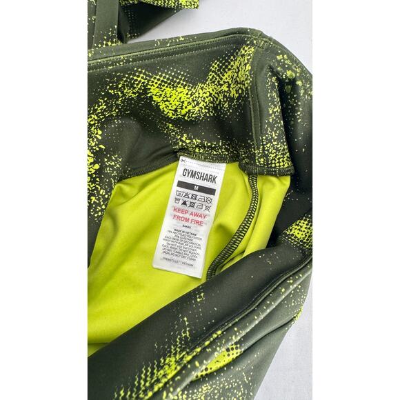 GymShark Power Original Leggings Womens Medium Moss Olive New Athletic Gym B4A6Q - Picture 6 of 9